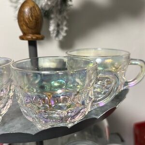 Vintage Federal Glass tea cups
